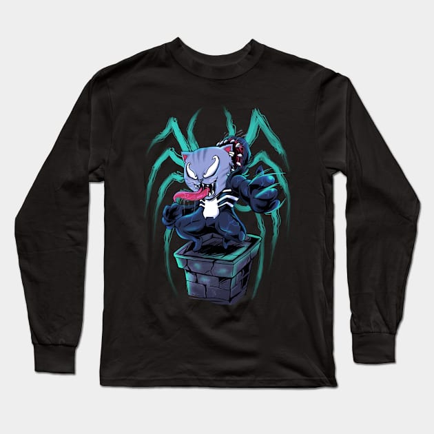 Venomkitty Long Sleeve T-Shirt by CRD Branding